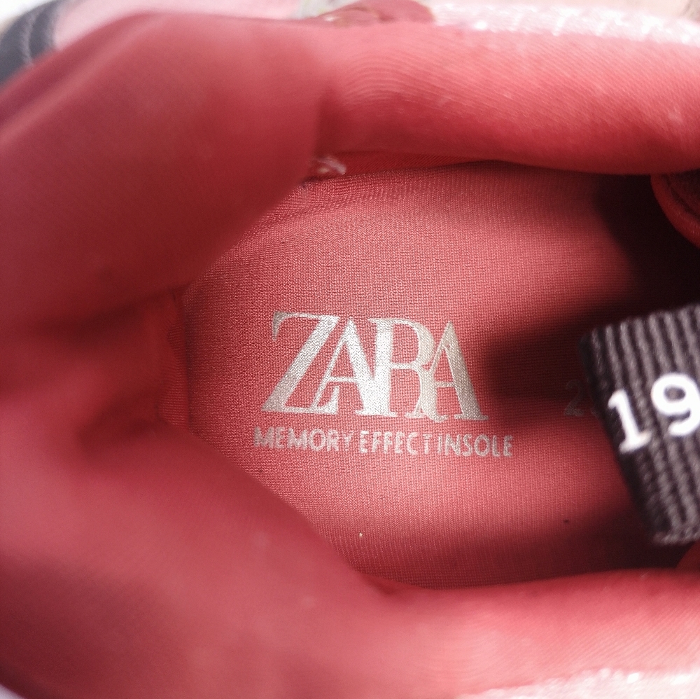 Zara Girls Sneaker Shoes Memory Effect Insoles - Picture 7 of 9